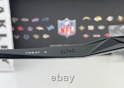 Oakley Sutro Sunglasses OO9406-55 Matte Black Silver Mirror Prizm RAVENS NFL