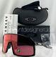 Oakley Sutro Sunglasses Oo9406-92 Polished Black Frame Red Prizm Field Lens New