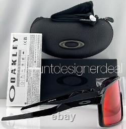 Oakley Sutro Sunglasses OO9406-92 Polished Black Frame Red Prizm Field Lens NEW