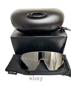 Oakley Sutro TI Shield Sunglasses OO6013-01 Matte Gunmetal Prizm Black withcase