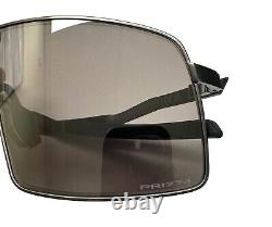 Oakley Sutro TI Shield Sunglasses OO6013-01 Matte Gunmetal Prizm Black withcase