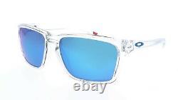 Oakley Sylas Clear Prizm Blue Lens Sunglasses OO9448-0457