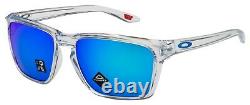 Oakley Sylas OO9448-0457 Sunglasses Polished Clear Frame / Prizm Sapphire Lens