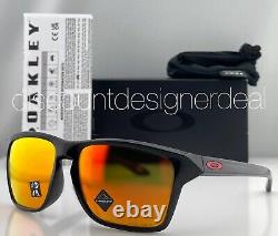 Oakley Sylas Sunglasses OO9448-03 Black Ink Frame Ruby Prizm Polarized Lens 58