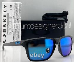 Oakley Sylas Sunglasses OO9448-24 Black Ink Frame Sapphire Iridium Lenses 57mm