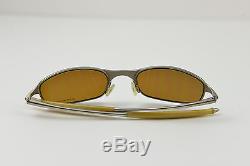 Oakley T Wire 2.0 Titanium/Titanium Iridium Sunglasses RARE Square