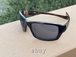 Oakley Tangent Men's Polarized Sunglasses Black Tortoiseshell Rare New Pristine