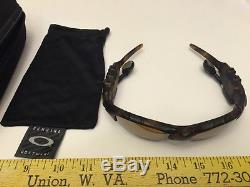 Oakley Thump MP3 Sunglasses with RARE Carrying Case Mens 256MB Tortoise Shell