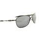 Oakley Titanium Crosshair Sunglasses Oo6014-02 Pewter / Black Iridium Polarized