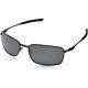 Oakley Titanium Square Wire Pewter Black Iridium Polarized Sunglasses Oo6016-02