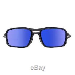 Oakley Triggerman OO9314-04 Black Ink Violet Iridium Asia Fit Sport Sunglasses