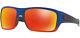 Oakley Turbine Men's Orange Pop Fade Sunglasses With Prizm Ruby Oo9263 92634463