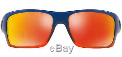 Oakley Turbine Men's Orange Pop Fade Sunglasses with Prizm Ruby OO9263 92634463