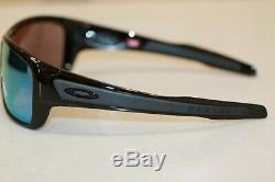 Oakley Turbine POLARIZED Sunglasses OO9263-1463 Black Frame With PRIZM Deep Water