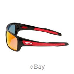 Oakley Turbine Plastic Frame Ruby Iridium Lens Men's Sunglasses OO926339
