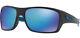 Oakley Turbine Prizm Polarized Men's Sunglasses With Sapphire Flash Oo9263 3663