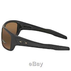Oakley Turbine Prizm Tungsten Polarized Rectangular Men's Sunglasses