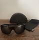 Oakley Turbine Rotor 9707-02 132 Black Pattern Sunglasses With Case