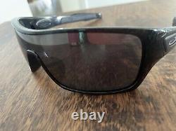 Oakley Turbine Rotor 9707-02 132 Black Pattern Sunglasses With Case