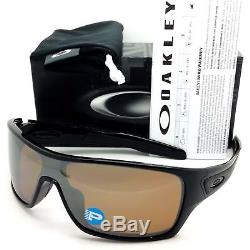 Oakley Turbine Rotor Sunglasses OO9307-06 Black Tungsten Iridium Polarized