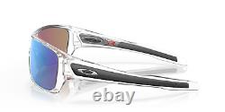 Oakley Turbine Rotor Sunglasses OO9307-29 Polished Clear With PRIZM Sapphire