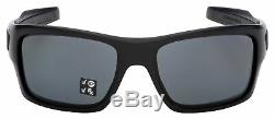 Oakley Turbine Sunglasses OO9263-07 Matte Black Grey Polarized Lens