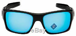 Oakley Turbine Sunglasses OO9263-14 Polished Black Prizm Deep Water Polarized