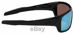 Oakley Turbine Sunglasses OO9263-14 Polished Black Prizm Deep Water Polarized