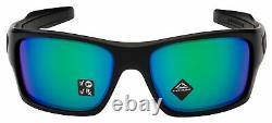 Oakley Turbine Sunglasses OO9263-4563 Matte Black Prizm Jade Polarized Lens