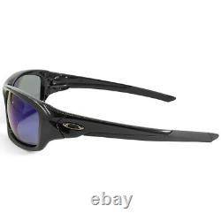 Oakley Valve OO9236-12 Polished Black/Deep Blue Polarised Men's Sunglasses