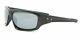 Oakley Valve Sunglasses 12-837 Polished Black Frame Black Iridium Polarized Lens