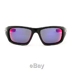 Oakley Valve Sunglasses OO9236-02 Polished Black Frame Positive Red Iridium Lens