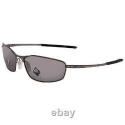 Oakley Whisker Prizm Black Rectangular Sunglasses OO4141 414101 60