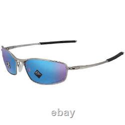 Oakley Whisker Prizm Sapphire Polarized Rectangular Men's Sunglasses OO4141