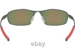 Oakley Whisker Ruby Prizm Matte Gunmetal Sunglasses OO4141-02 60