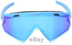 Oakley Wind Jacket 2.0 Sunglasses OO9418-1345 Matte Sky Blue Prizm Sapphire Lens