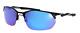 Oakley Wire Tap 2.0 Blue Prizm Satin Black Frame Sunglasses Oo4145-04 60