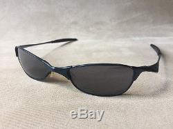 Oakley Wiretap Men's Sunglasses Cobalt Blue Frame w Gray Lenses
