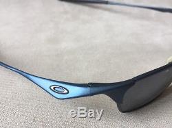 Oakley Wiretap Men's Sunglasses Cobalt Blue Frame w Gray Lenses