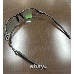 Oakley X Metal Series Romeo 2 Men's Sunglasses Turquoise Blue Carbon Frame