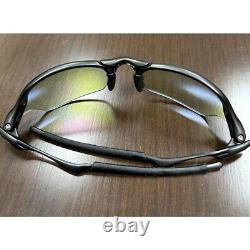 Oakley X Metal Series Romeo 2 Men's Sunglasses Turquoise Blue Carbon Frame