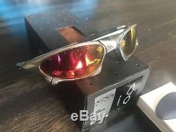 Oakley X Metal Titanium Penny with Ice and Ruby Quartz