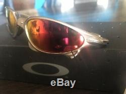 Oakley X Metal Titanium Penny with Ice and Ruby Quartz
