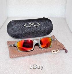 Oakley X-Metal X-Squared Men's Sunglasses UV Lenses 006011-03 with Case