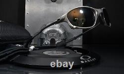 Oakley X-SQUARED Polished Sunglasses-Oakley Bronze Iridium Lens+Vault+Bag+Xtra