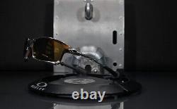 Oakley X-SQUARED Polished Sunglasses-Oakley Bronze Iridium Lens+Vault+Bag+Xtra