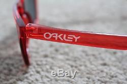 Oakley x Supreme Frogskins OG Vintage Red Box Logo Sunglasses with Bag, Croakies