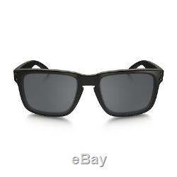 Original Oakley Holbrook Sunglasses OO9102-62 Matte Black Iridium Polarized Lens
