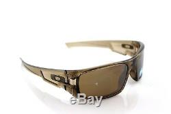 POLARIZED OAKLEY CRANKSHAFT Tungsten IRIDIUM Brown Smoke Sunglasses OO 9239-07