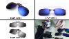 Polarized Clip On Sunglasses Sun Glasses Driving Night Vision Lens Com Banggood Com